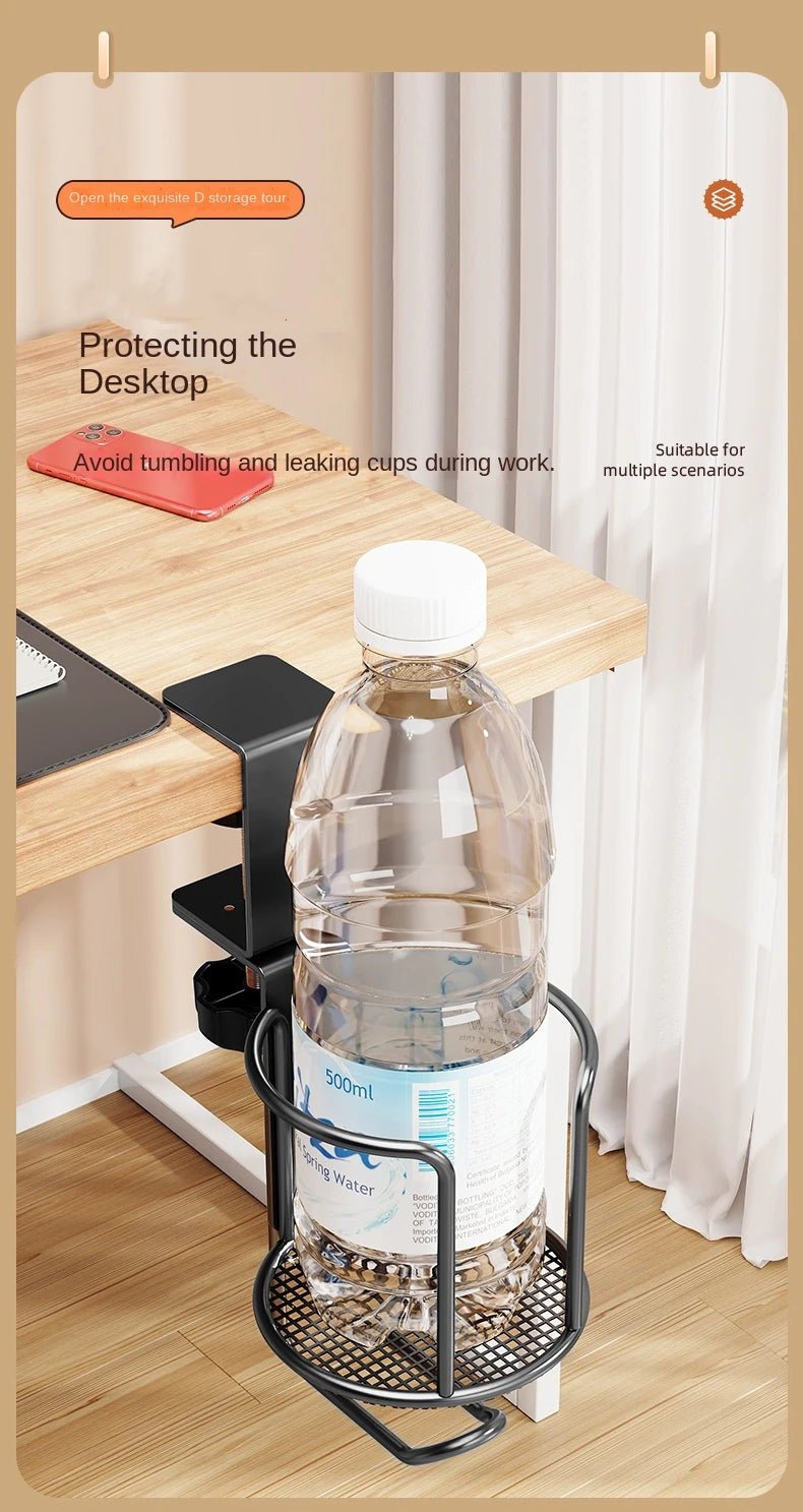 Kẹp Cốc Bàn 2in1 Không Khoan Xoay 360° Chống Rơi - Daisan Store