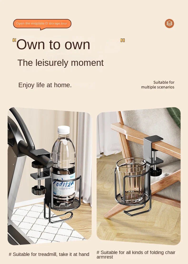 Kẹp Cốc Bàn 2in1 Không Khoan Xoay 360° Chống Rơi - Daisan Store