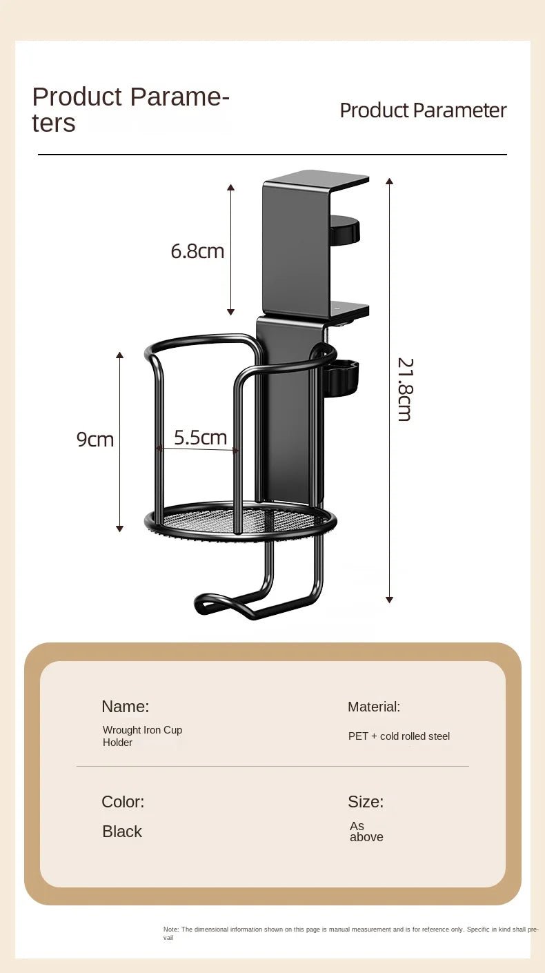 Kẹp Cốc Bàn 2in1 Không Khoan Xoay 360° Chống Rơi - Daisan Store