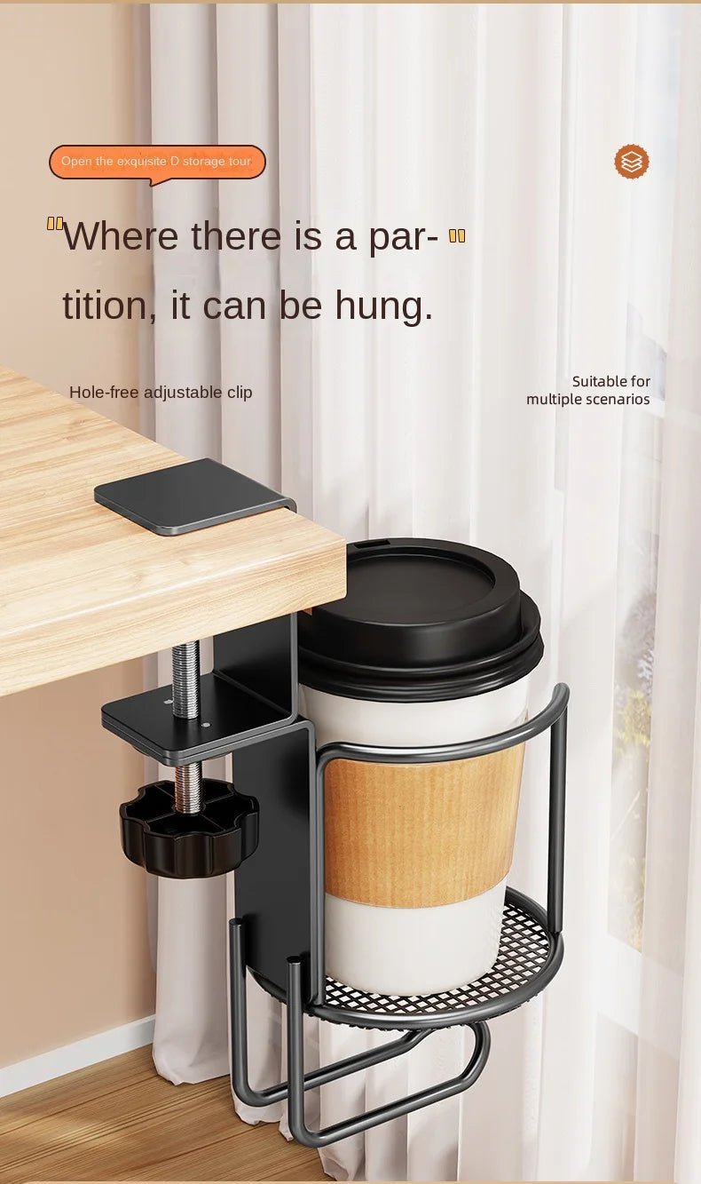 Kẹp Cốc Bàn 2in1 Không Khoan Xoay 360° Chống Rơi - Daisan Store