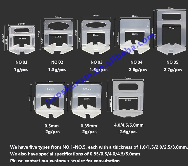 Kẹp Gạch PVC Có Thể Tái Sử Dụng Thiết Kế Công Nghiệp Bán Chạy - Daisan Store