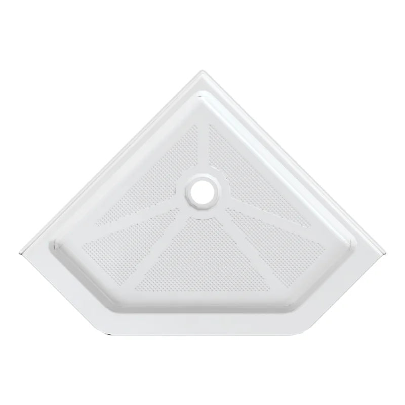 Khay Tắm Vòi Sen Acrylic Trắng Chống Trượt Vân Kim Cương - Daisan Store