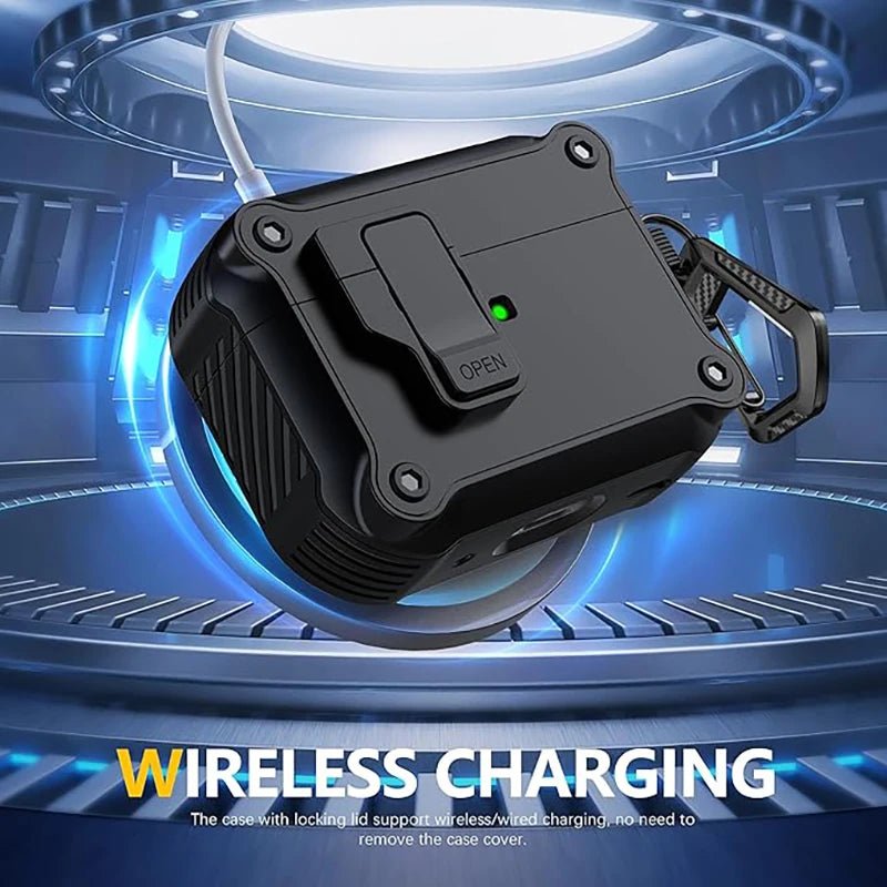 Khóa Bảo Vệ Chống Sốc Cho AirPods Pro 3 2025 - Daisan Store