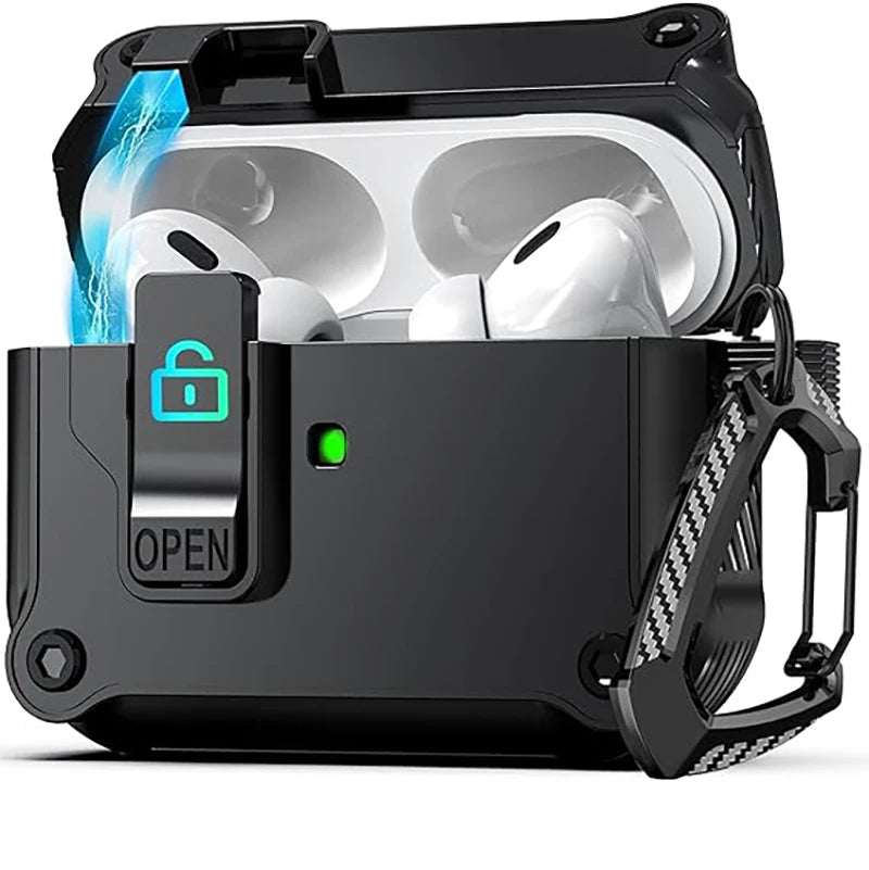 Khóa Bảo Vệ Chống Sốc Cho AirPods Pro 3 2025 - Daisan Store