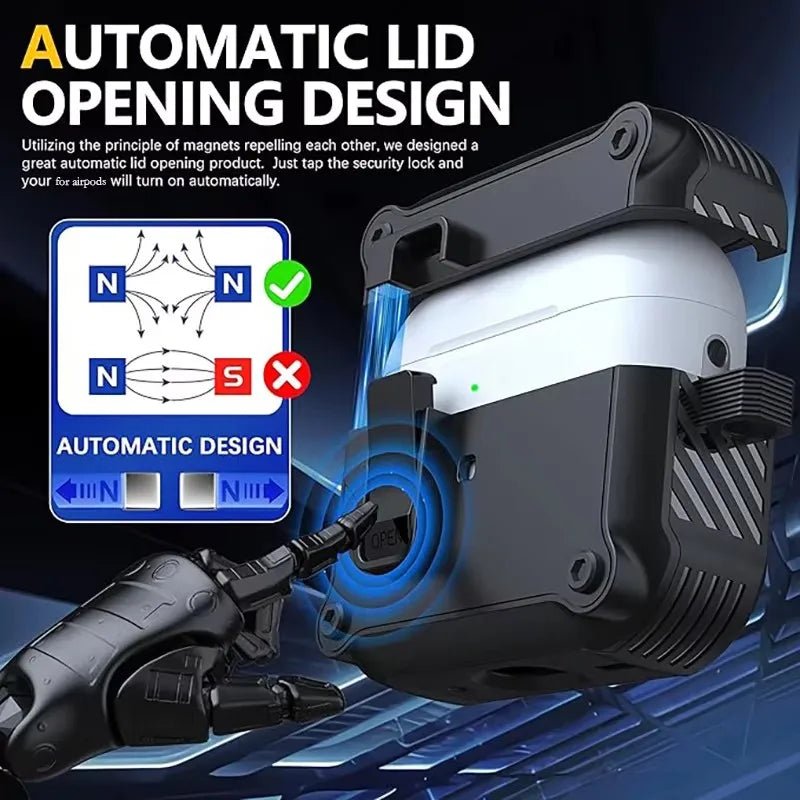 Khóa Bảo Vệ Chống Sốc Cho AirPods Pro 3 2025 - Daisan Store