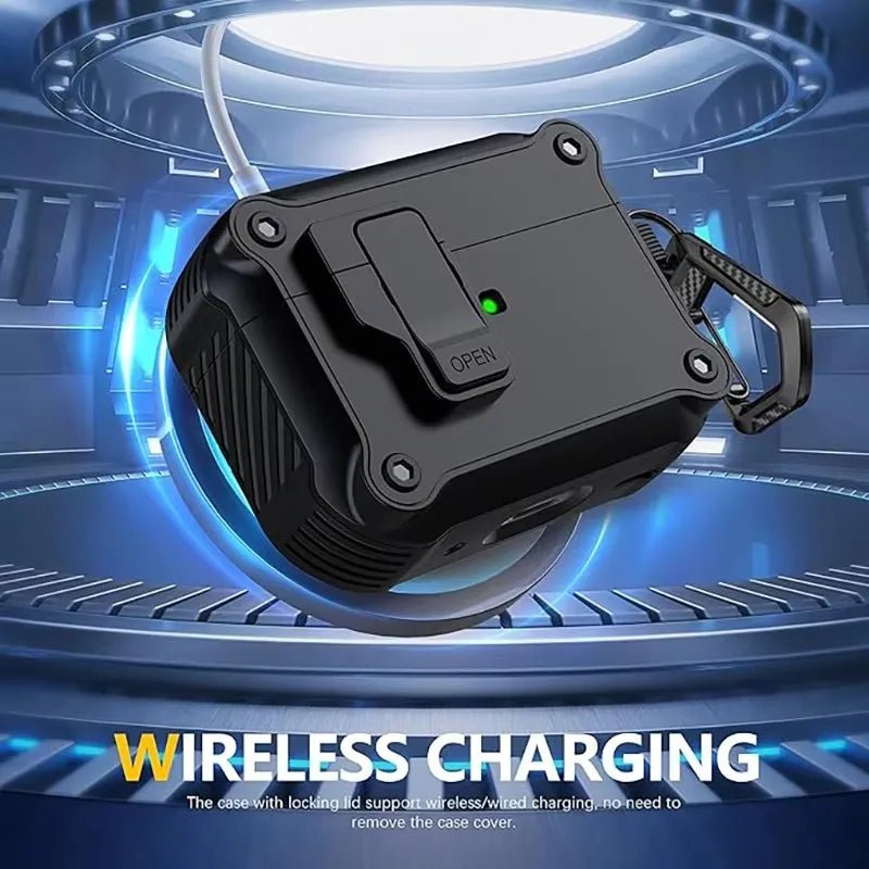 Khóa Bảo Vệ Chống Sốc Cho AirPods Pro 3 2025 - Daisan Store