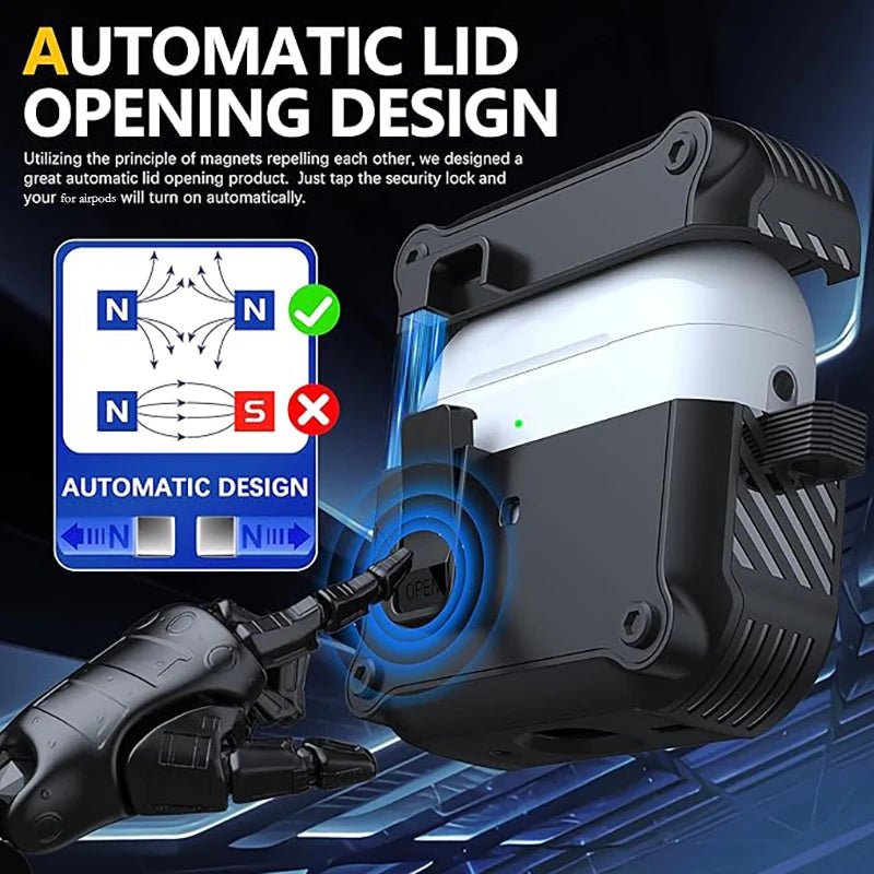 Khóa Bảo Vệ Chống Sốc Cho AirPods Pro 3 2025 - Daisan Store