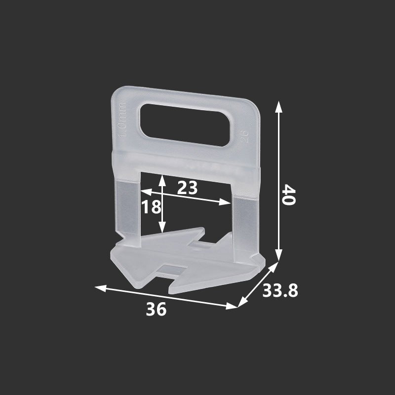 Khóa Nâng Bằng Gốm 1.0mm, Khoảng Cách Gạch Nhựa và Hệ Thống Nâng Gạch Có Thể Sử Dụng Lại - Daisan Store