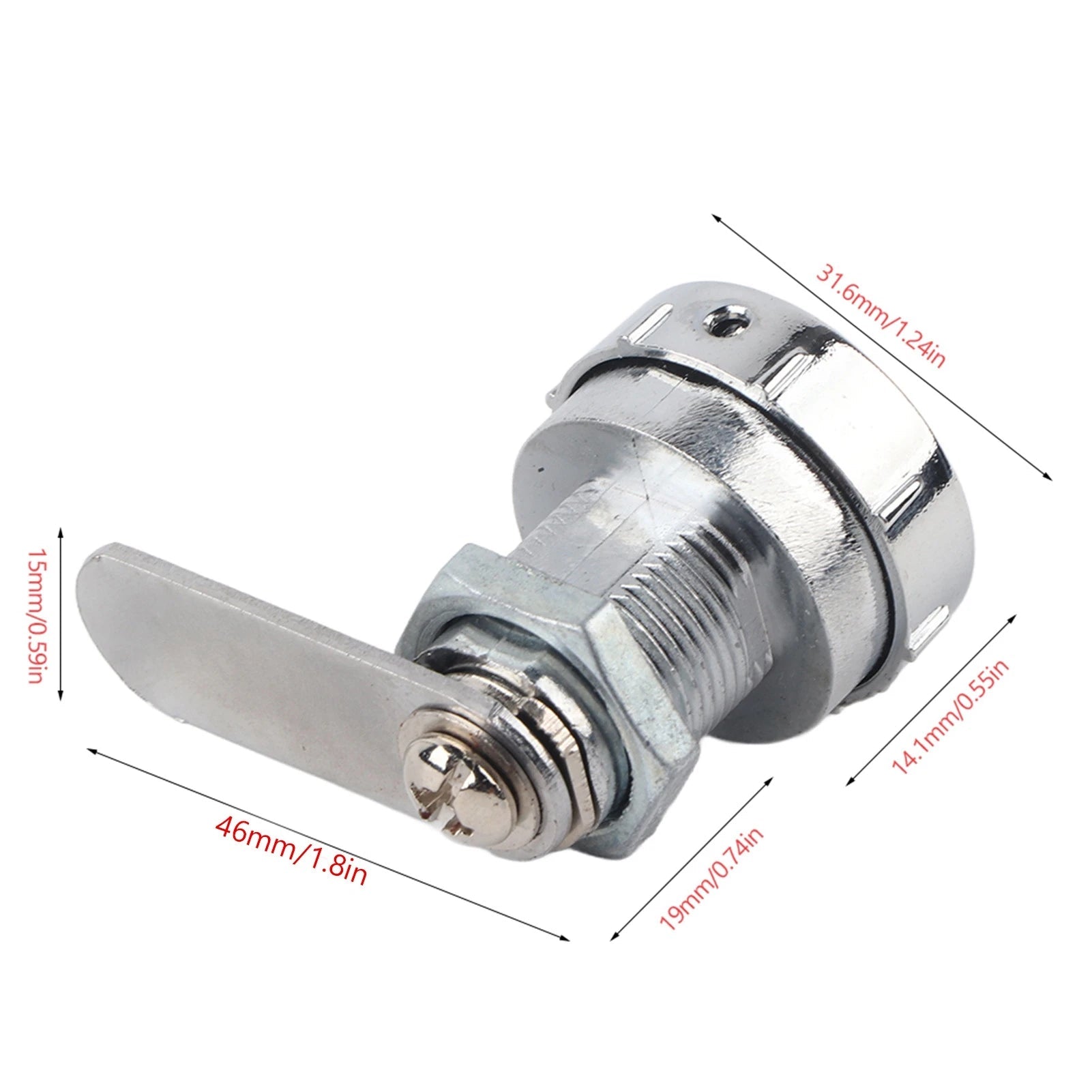 Khóa Tủ Inox Mật Mã 3 Số An Toàn Tiện Lợi - Daisan Store