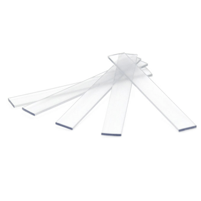 Khối lắp đặt bằng nhựa trong suốt FHC 1/4&quot; x 1/4&quot; x 2&quot; chất lượng cao cho phòng tắm - Gói 100 - Daisan Store