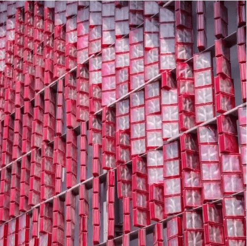 Khối thủy tinh 190*190*80MM Gạch thủy tinh pha lê có khối thủy tinh KIM CƯƠNG rỗng 190*190*80MM - Daisan Store