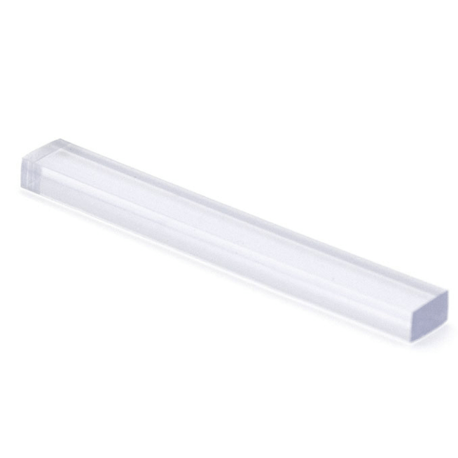Khối vuông bằng nhựa CRL Clear 0,080&quot; X 1/4&quot; X 2&quot; dùng cho nhà bếp, phòng tắm, chất liệu Acrylic - Daisan Store