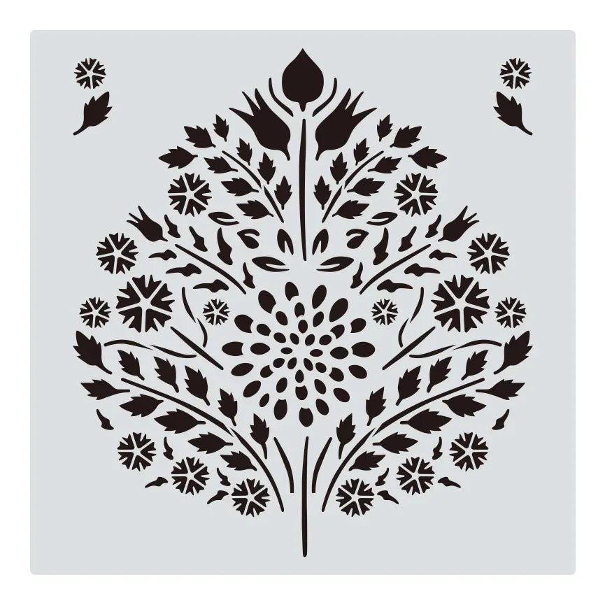 Khuon Stencil Mandala Geometric 30x30cm DIY Layering - Daisan Store