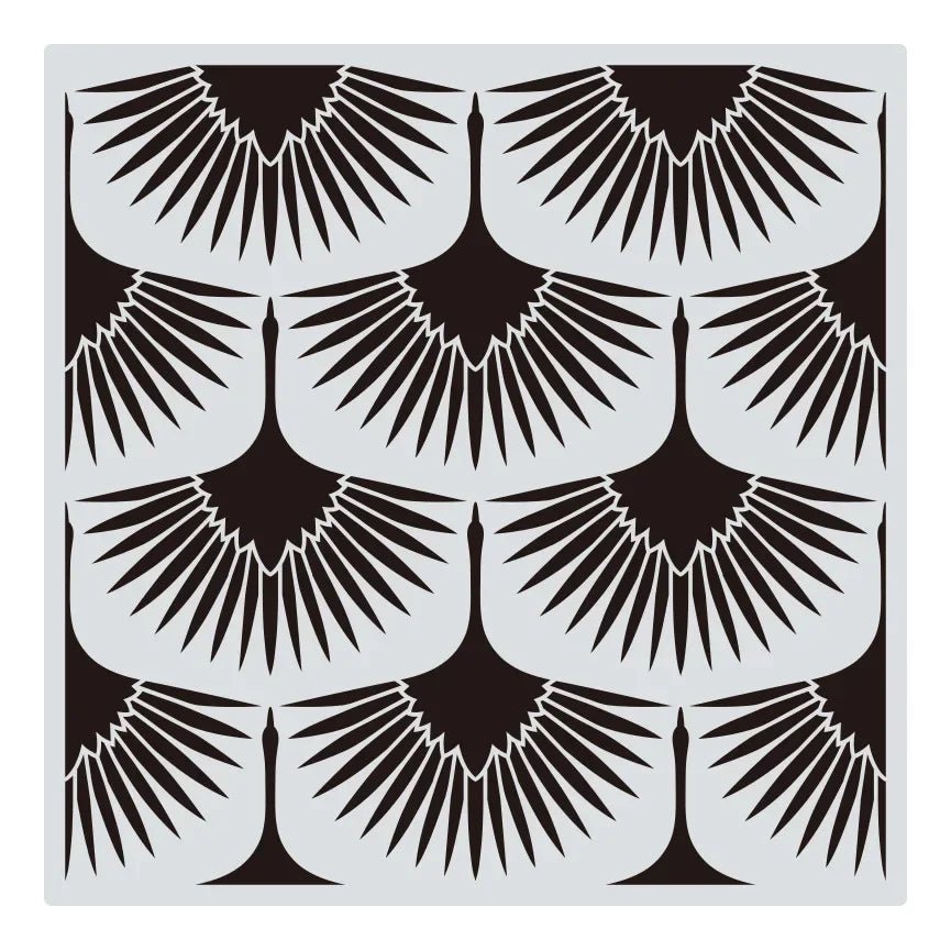 Khuon Stencil Mandala Geometric 30x30cm DIY Layering - Daisan Store