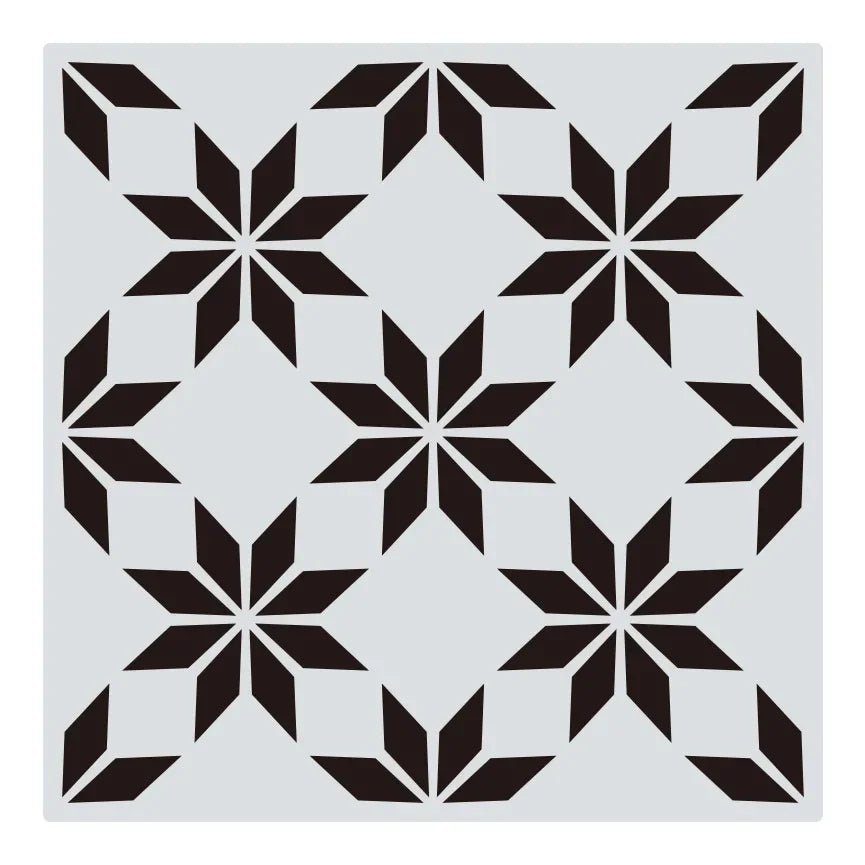 Khuon Stencil Mandala Geometric 30x30cm DIY Layering - Daisan Store
