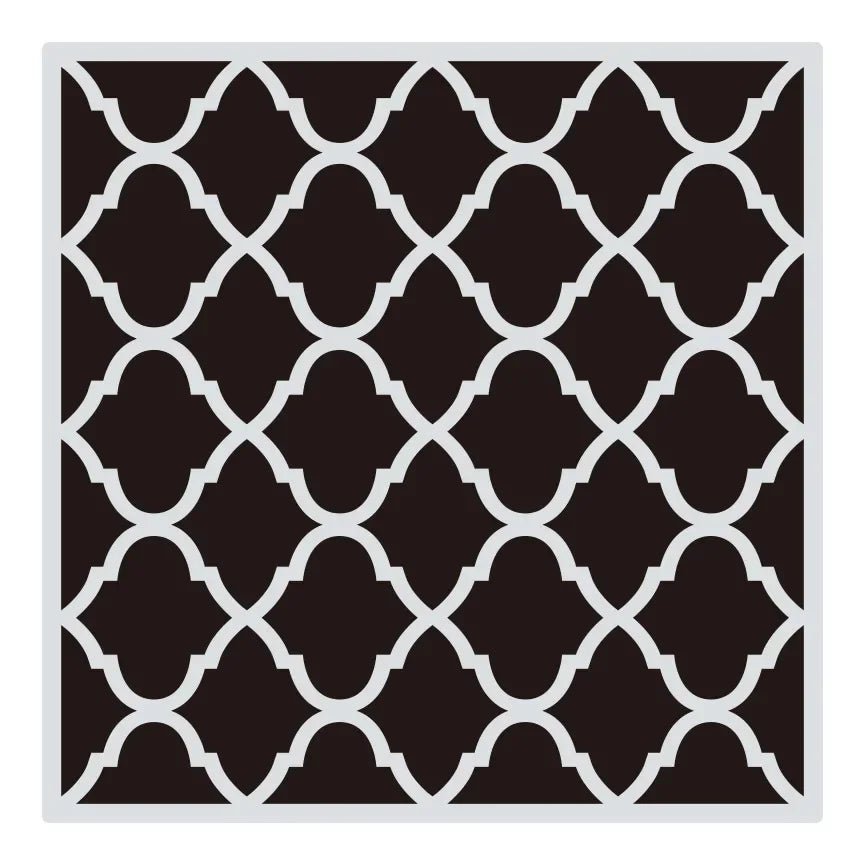 Khuon Stencil Mandala Geometric 30x30cm DIY Layering - Daisan Store