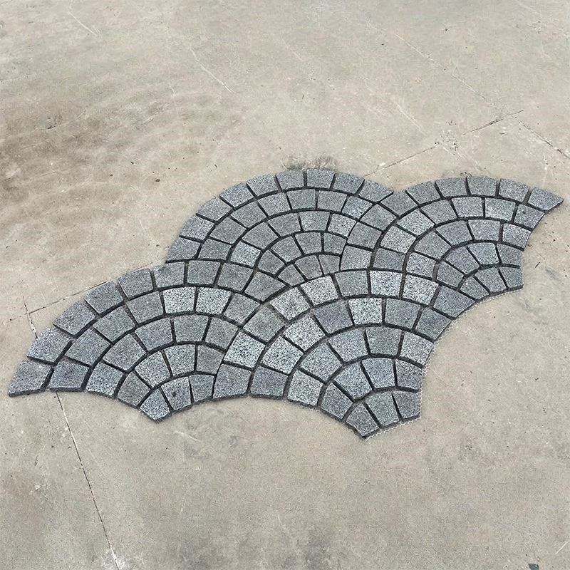 Lát đá granite tròn lưới cứng cho dự án ngoài trời - Daisan Store