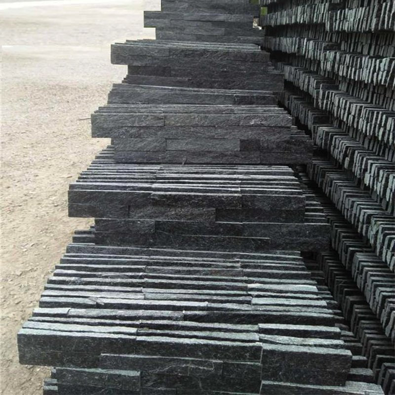 Lát đá ốp tường ngoài trời màu đen - Daisan Store