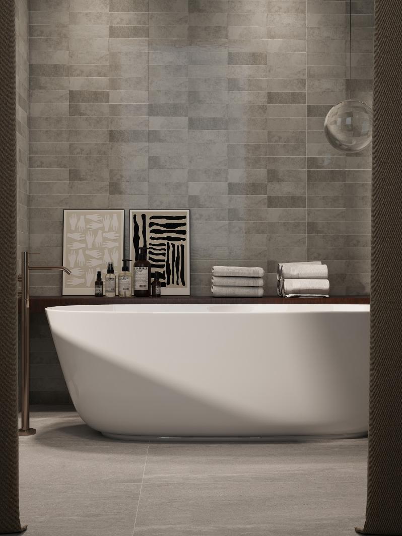 Gạch thẻ mosaic gốm sứ trang trí thủ công nhiều màu sắc 75 X 230 mm cho phòng tắm, nhà bếp, phòng khách, phòng ăn