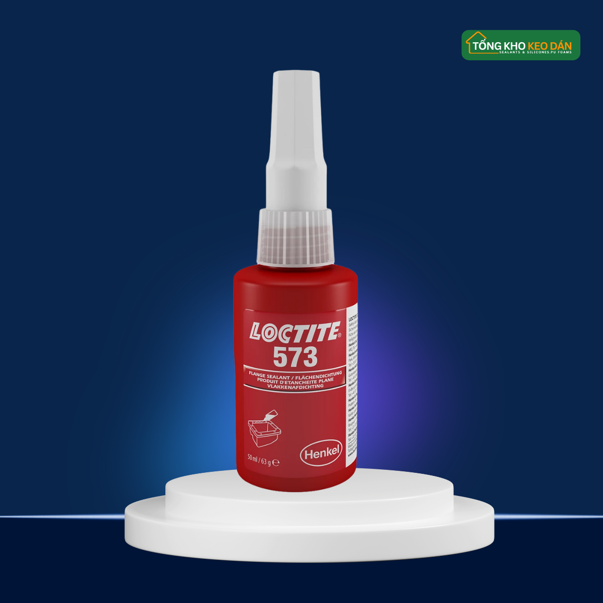 Keo Tạo Gioăng Loctite 573 Chính Hãng Tăng Cường Độ Bám Dính