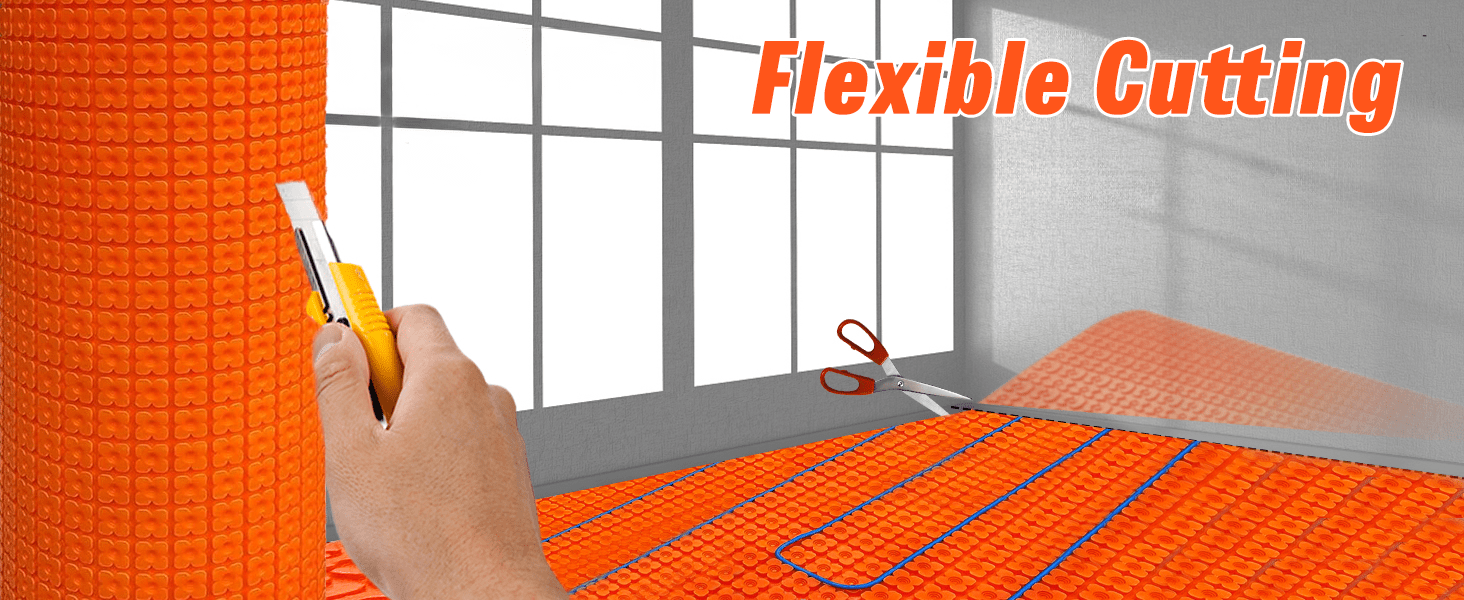 Lót cách nhiệt, chống thấm, cho sàn sưởi điện - Daisan Store