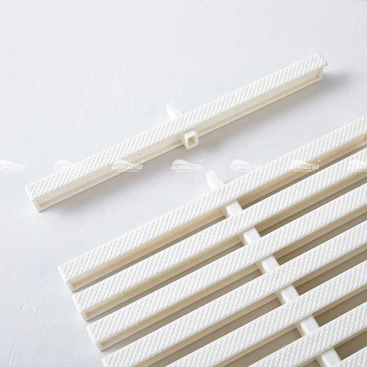 Máng xối bể bơi chống trơn trượt Bluwhale linh hoạt bằng nhựa PPS - Daisan Store