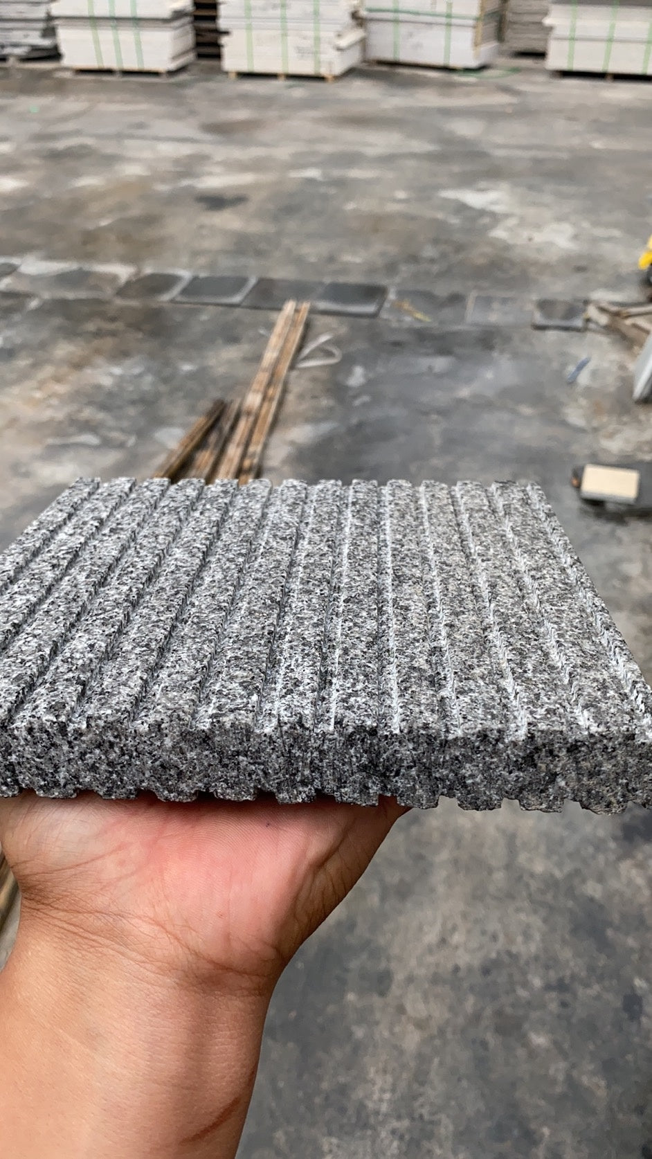 Mặt bàn đá granite xám đậm tùy chỉnh - Daisan Store