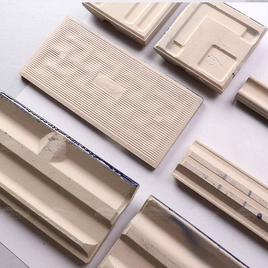 Mẫu Gạch Góc Bờ Hồ Bơi Loại Chuẩn Fina Mạ Men 115x240mm - Daisan Store