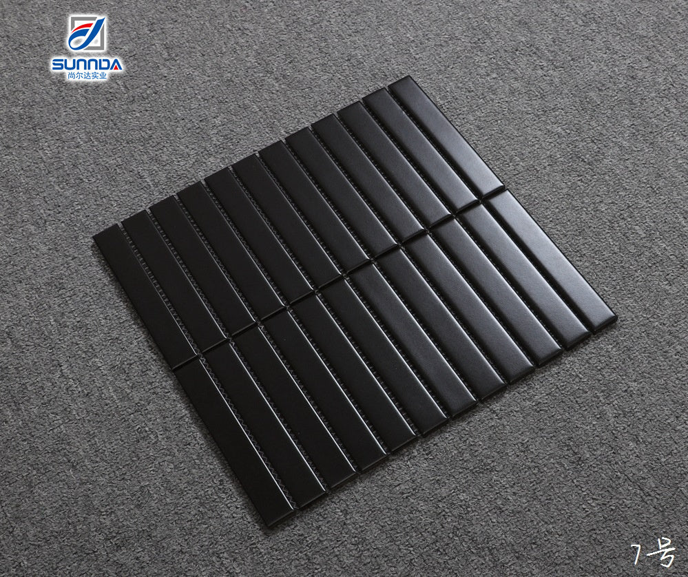 Mẫu gạch gốm khảm kính nóng chảy màu trắng hồ bơi giá nhà máy rẻ - Daisan Store