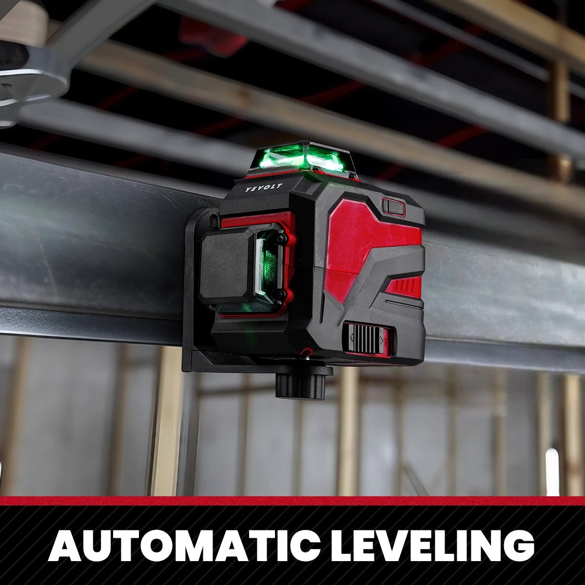 Máy Cân Laser Xanh YEVOLT YVGLL4XS 360 Độ 12 16 Đường Laser - Daisan Store