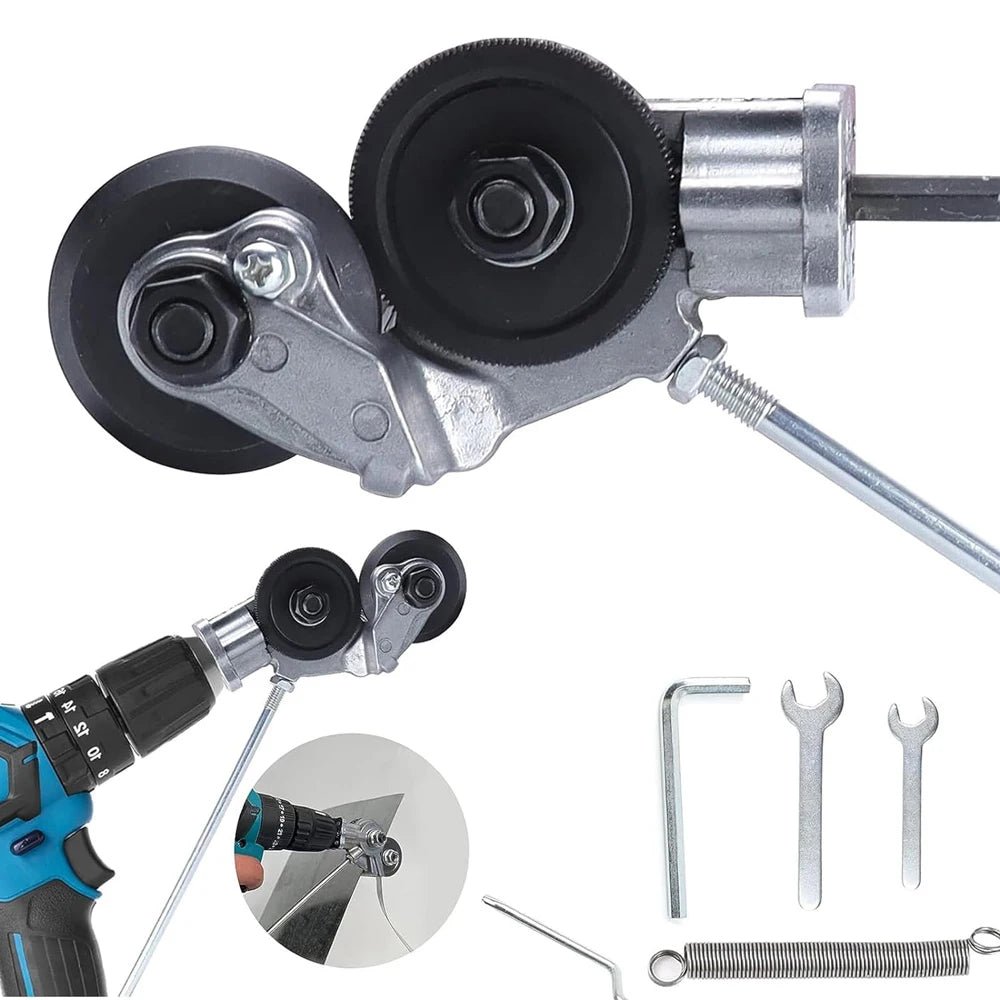 Máy Cắt Tấm Kim Loại Gắn Cho Máy Khoan Điện Nibbler Đa Năng - Daisan Store