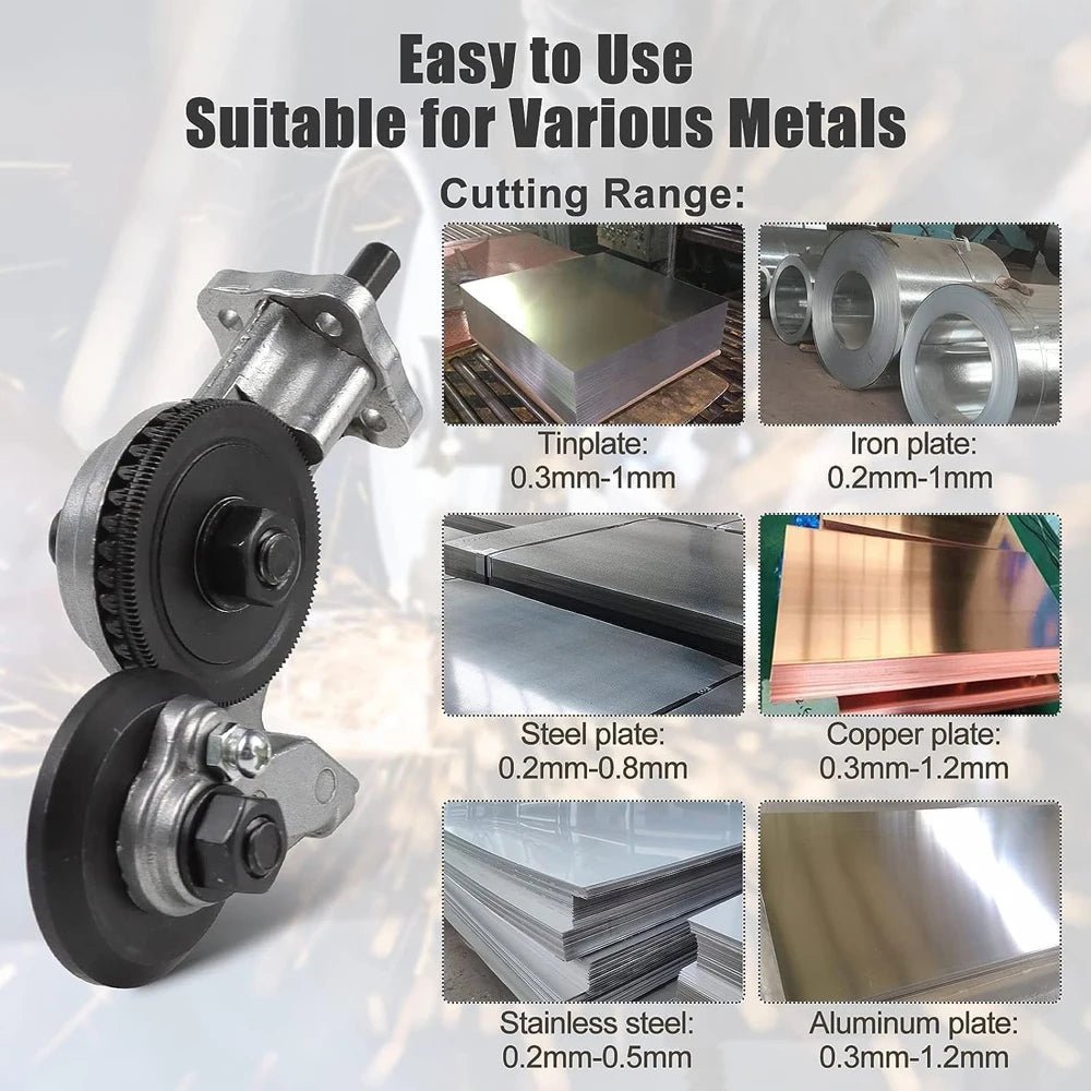 Máy Cắt Tấm Kim Loại Gắn Cho Máy Khoan Điện Nibbler Đa Năng - Daisan Store