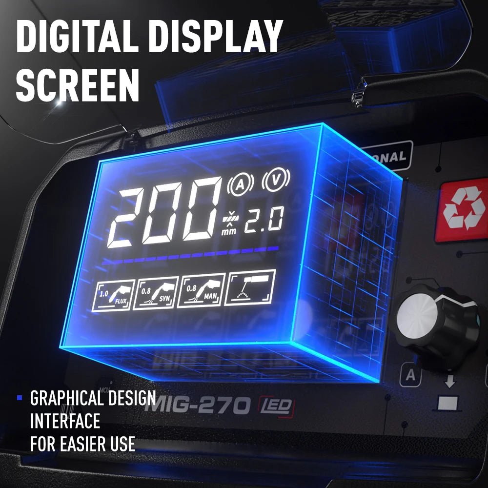 Máy Hàn MIG 270 3 Trong 1 MIG Lift TIG Stick Cho Gia Đình - Daisan Store