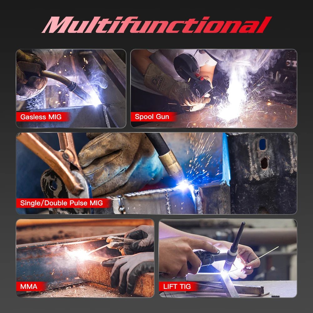 Máy Hàn MIG ANDELI 270P Pro Màn Hình LCD Double Pulse - Daisan Store