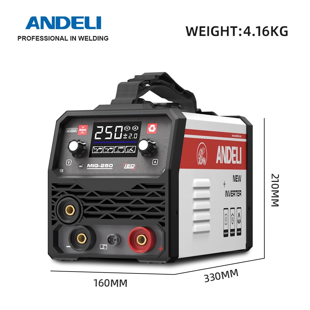 Máy Hàn MIG Không Dùng Khí ANDELI 3 Trong 1 MIG TIG MMA - Daisan Store