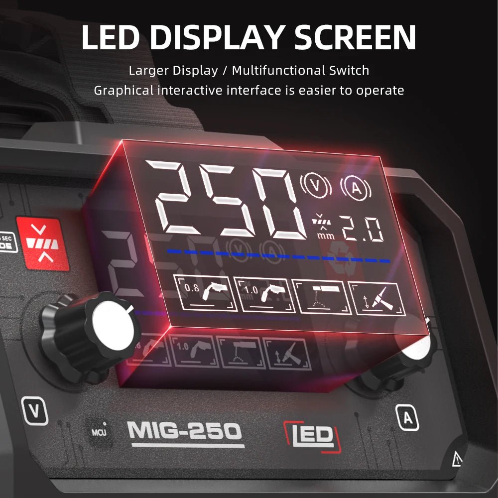 Máy Hàn MIG Không Dùng Khí ANDELI 3 Trong 1 MIG TIG MMA - Daisan Store