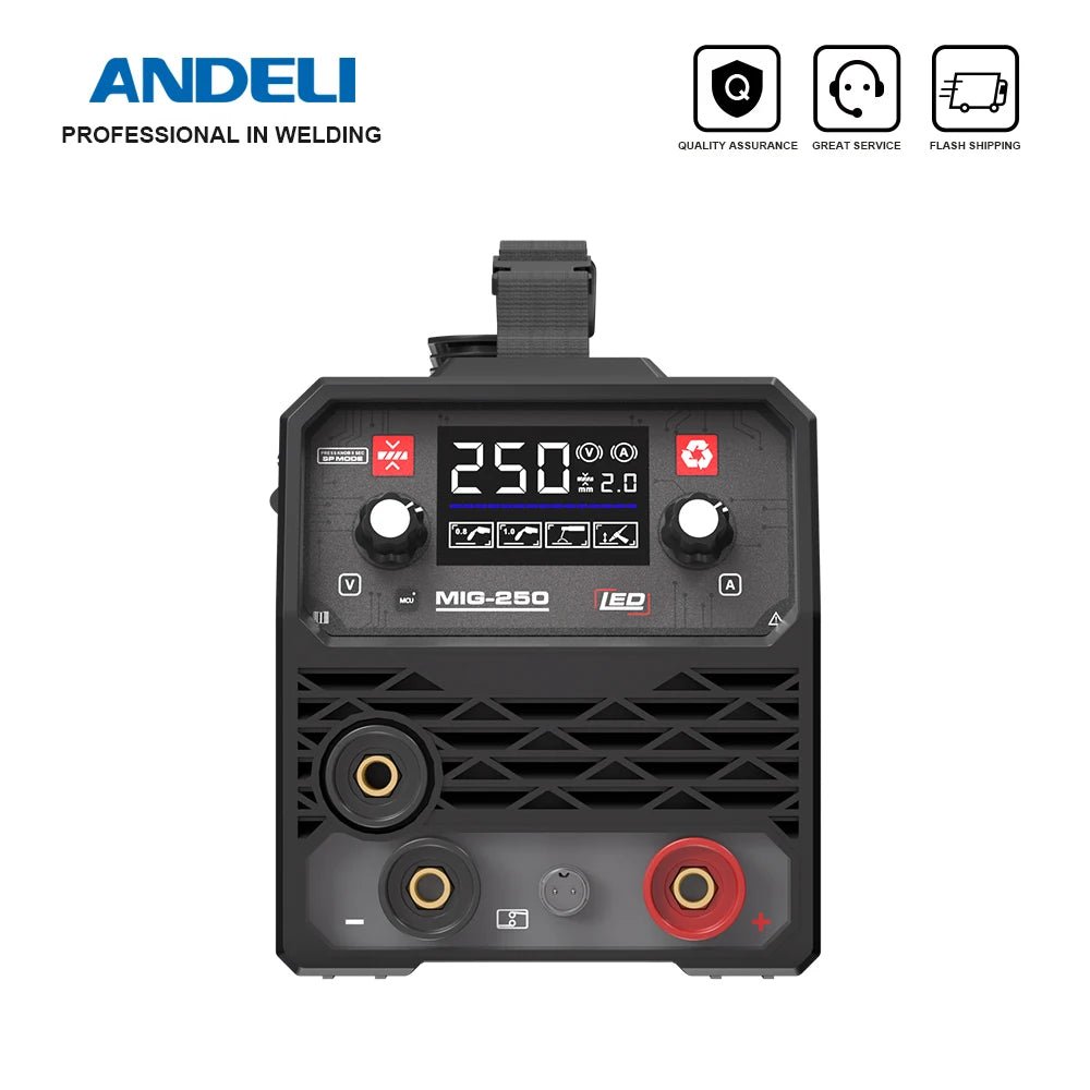 Máy Hàn MIG Không Dùng Khí ANDELI 3 Trong 1 MIG TIG MMA - Daisan Store