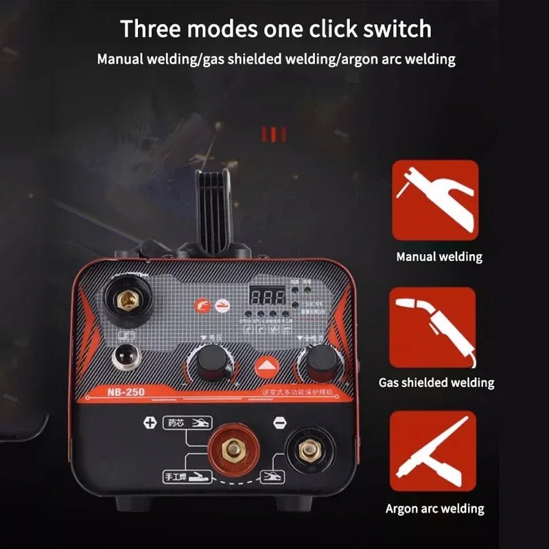Máy Hàn MIG NB250 3 Trong 1 Không Gas Arc TIG Tiện Dụng - Daisan Store