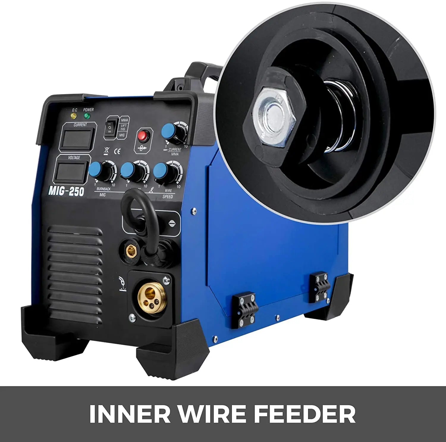 May Han MIG TIG Arc 250A 3 Trong 1 Semi Tu Dong IGBT - Daisan Store