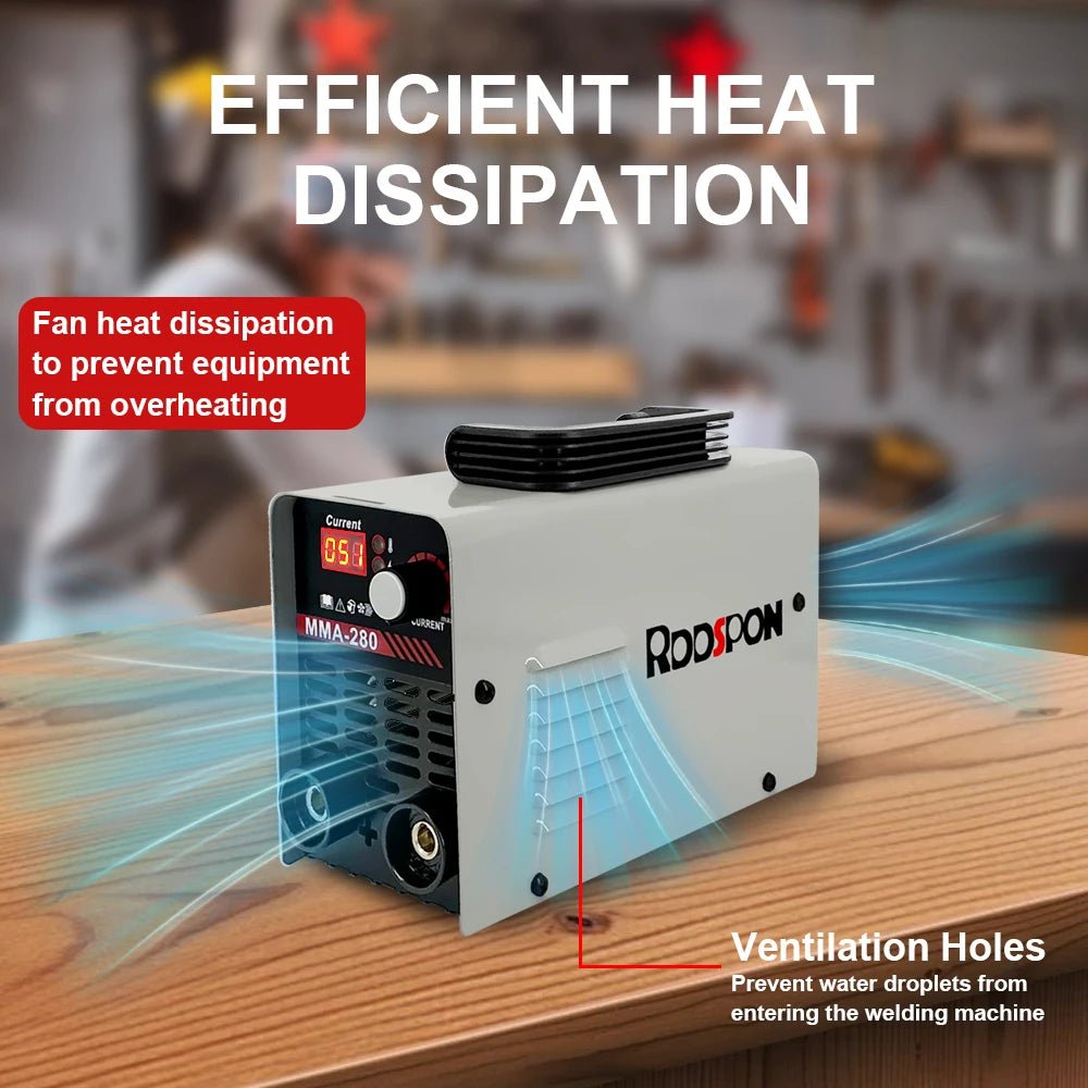 Máy Hàn MMA 280 Hàn Que Arc TIG Kỹ Thuật Số IGBT Di Động - Daisan Store