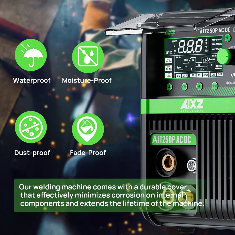 Máy Hàn TIG HF Năm Trong Một AC DC Nhôm MMA ARC 2T 4T IGBT - Daisan Store