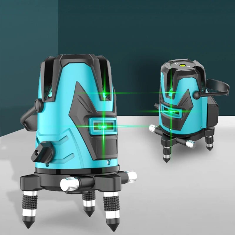 Máy Laser Level Xanh Tự Cân Bằng Dọc Ngang 2 3 5 Kèm Pin - Daisan Store