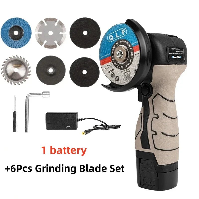 Máy Mài Góc 16.8V Không Dây Pin Lithium Cắt Mài Đa Năng - Daisan Store