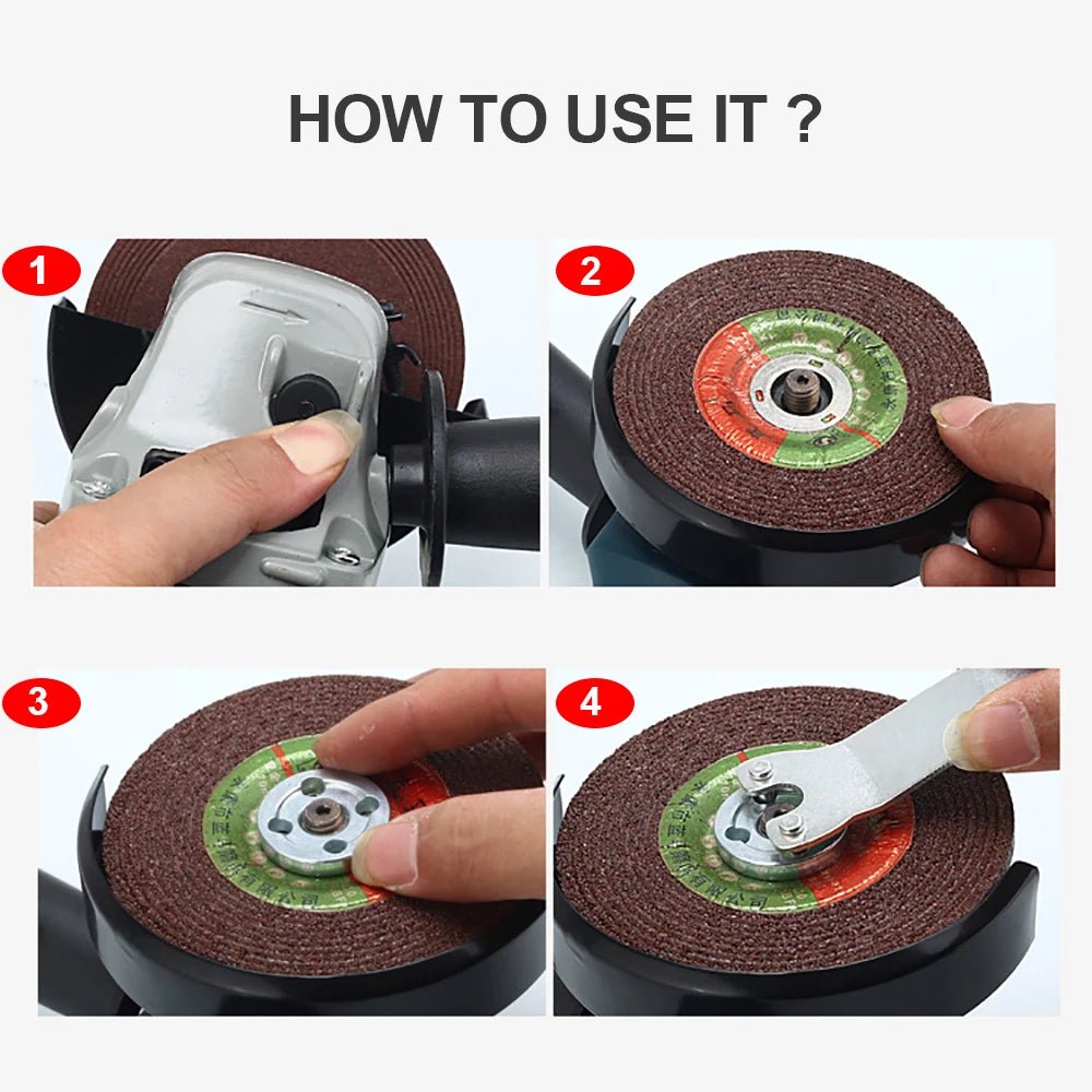 Máy Mài Góc Điện 1000W 220V Có 6 Nấc Đĩa 100 Và 125mm - Daisan Store