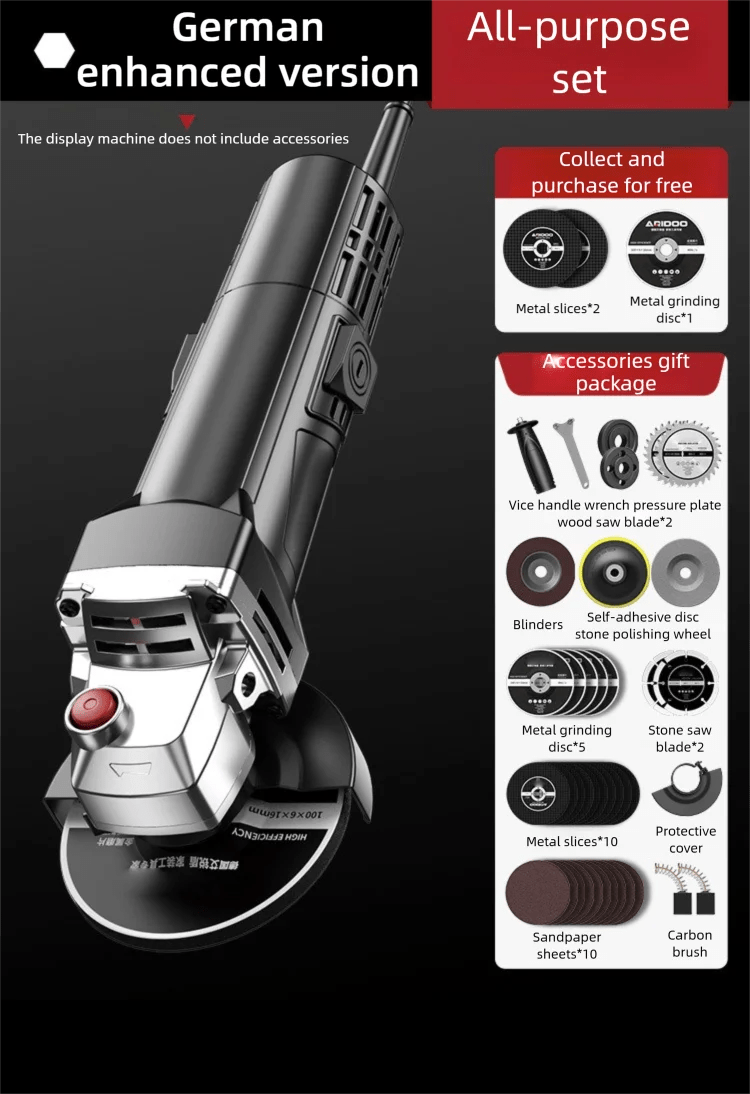 Máy Mài Góc Động Cơ Đồng Nguyên Đa Năng Cầm Tay Nhỏ Gọn - Daisan Store