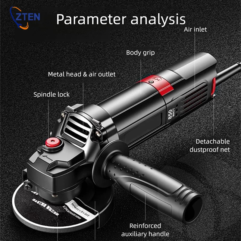 Máy Mài Góc Động Cơ Đồng Nguyên Đa Năng Cầm Tay Nhỏ Gọn - Daisan Store