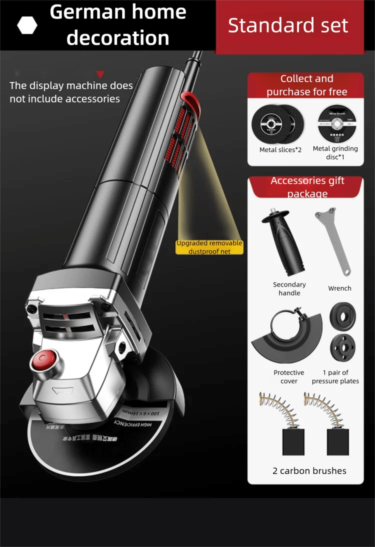 Máy Mài Góc Động Cơ Đồng Nguyên Đa Năng Cầm Tay Nhỏ Gọn - Daisan Store