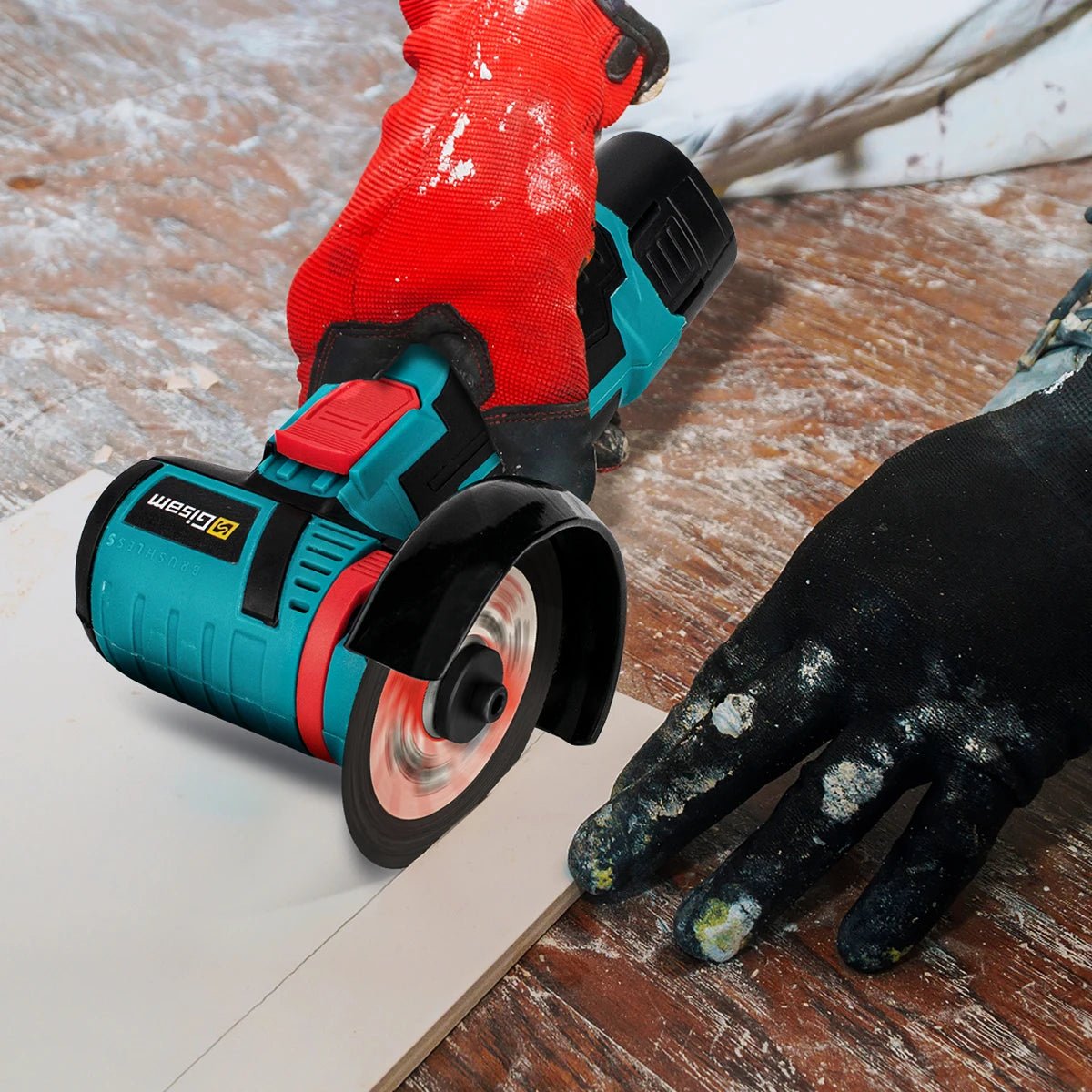 Máy Mài Góc Không Dây 12V Động Cơ Không Chổi Than 2000mAh - Daisan Store