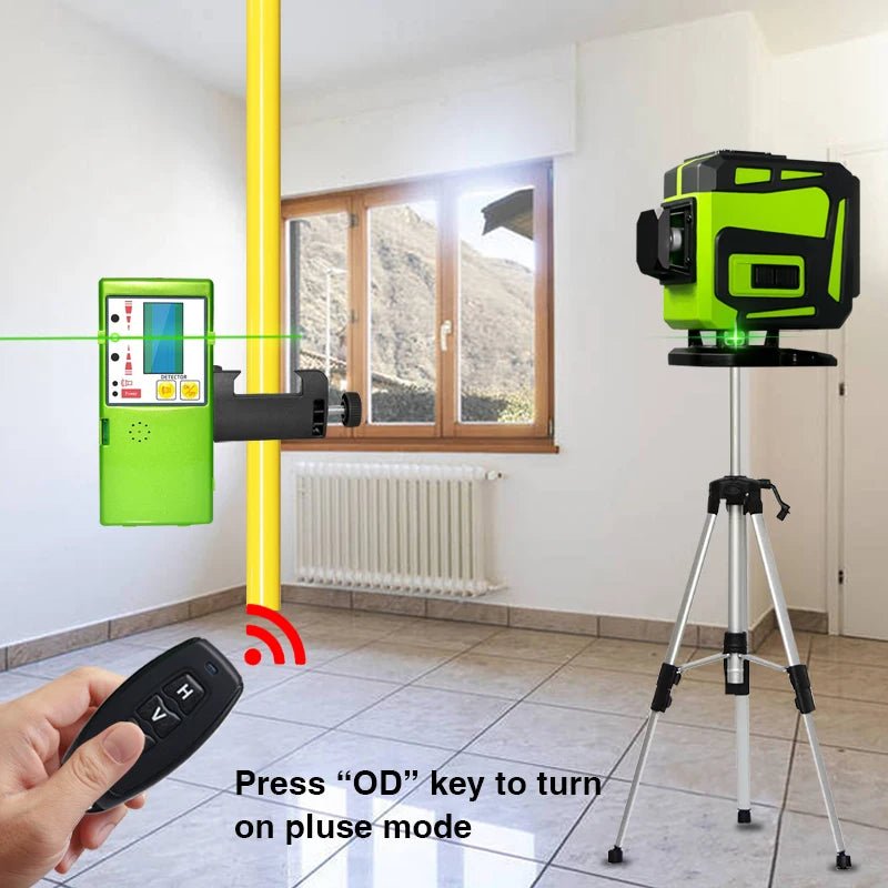 Máy Nhận Laser Mức Xây Dựng 50m Đường Ngang Dọc Cao Cấp - Daisan Store