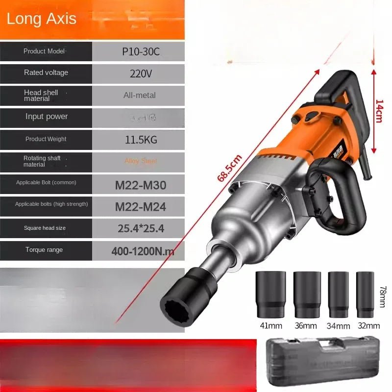 Máy Siết Bu Lông Tác Động Điện 220V Công Suất Lớn Cho Ô Tô - Daisan Store